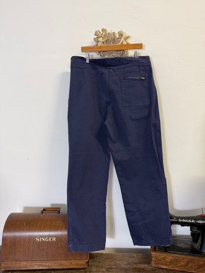 Vintage 80’s Italian Navy Pants “W36”