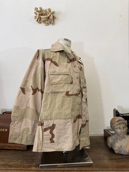 Vintage BDU Camo Jacket Ripstop US Army – XL
