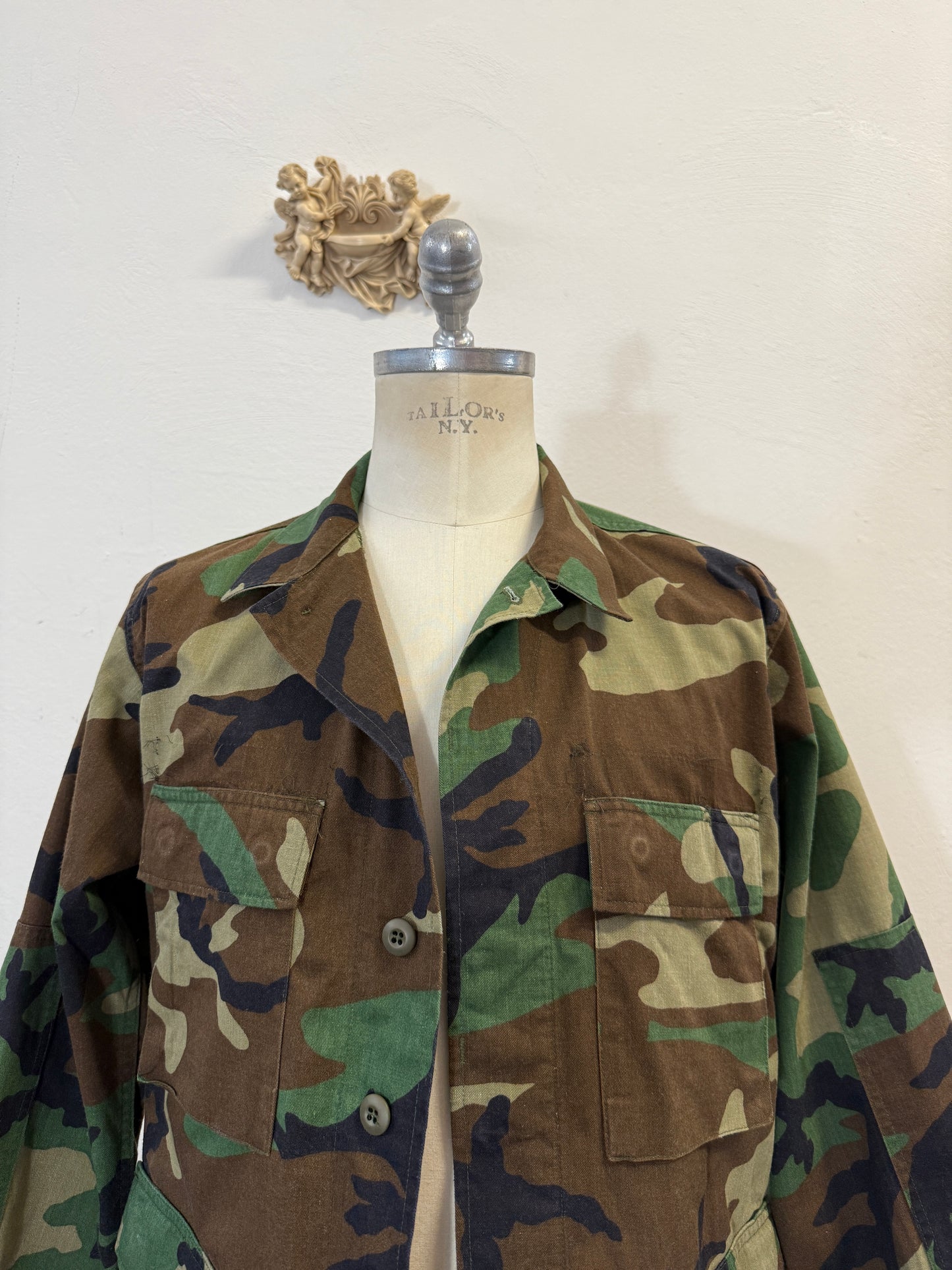 Vintage Woodland Jacket Us Army “M”