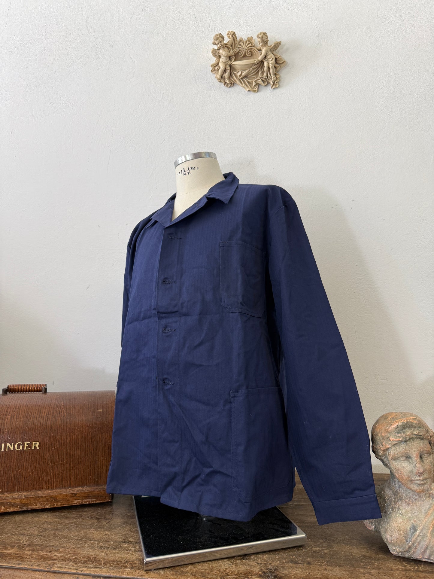 Vintage 90’s German Army Work Jacket HBT “L/XL”