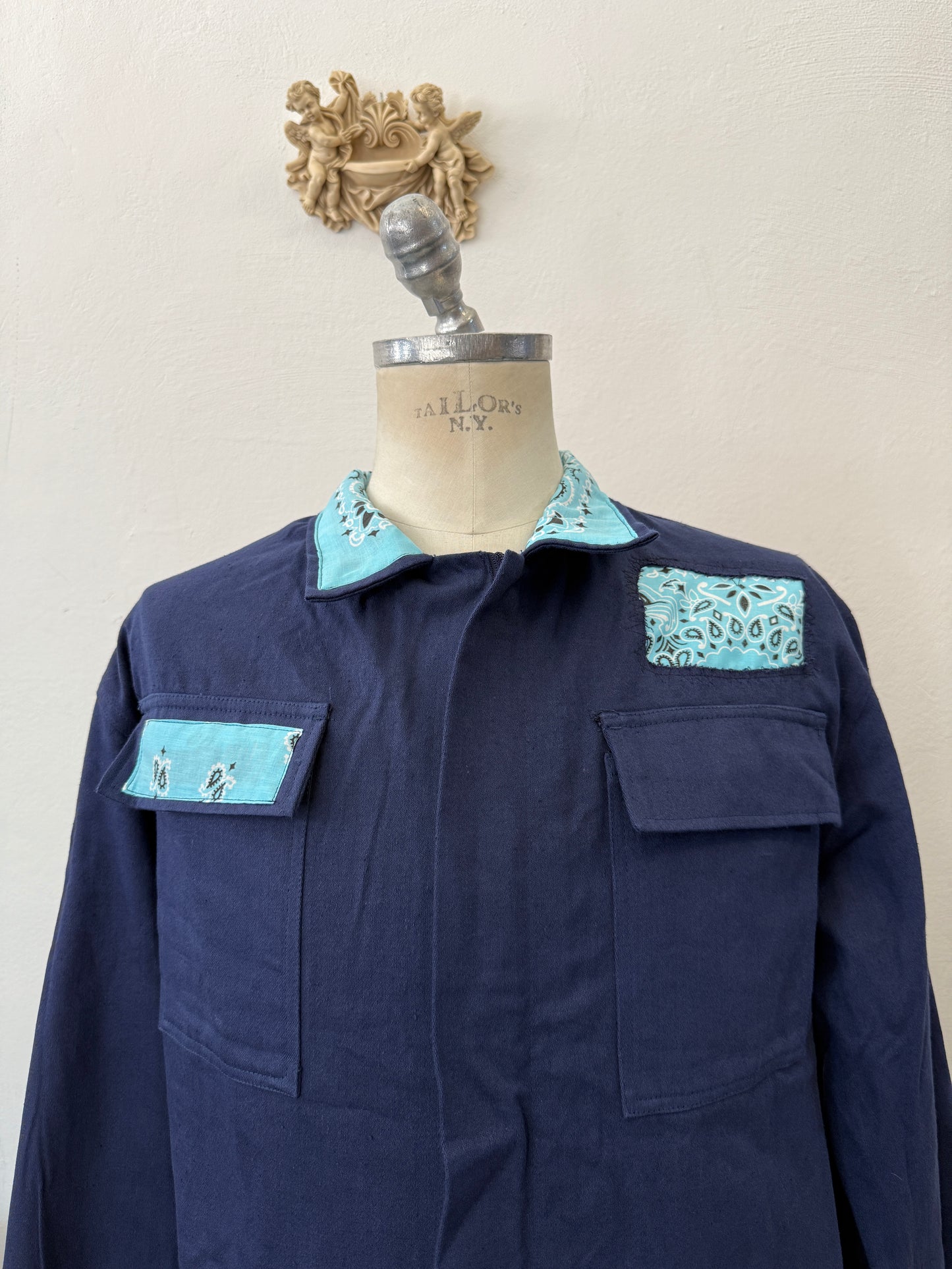 Vintage 90’s Bandana Workwear Jacket “XL”