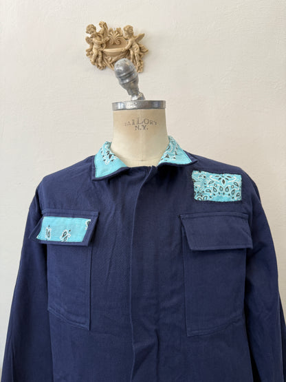 Vintage 90’s Bandana Workwear Jacket “XL”