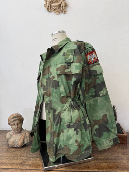 Vintage 90’s Serbian Army Jacket “XL”
