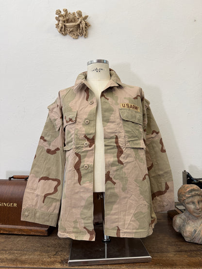 Vintage BDU Camo Jacket Ripstop US Army – L/XL