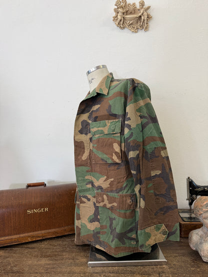 Vintage Ripstop Woodland Us Army Jacket “L/XL”