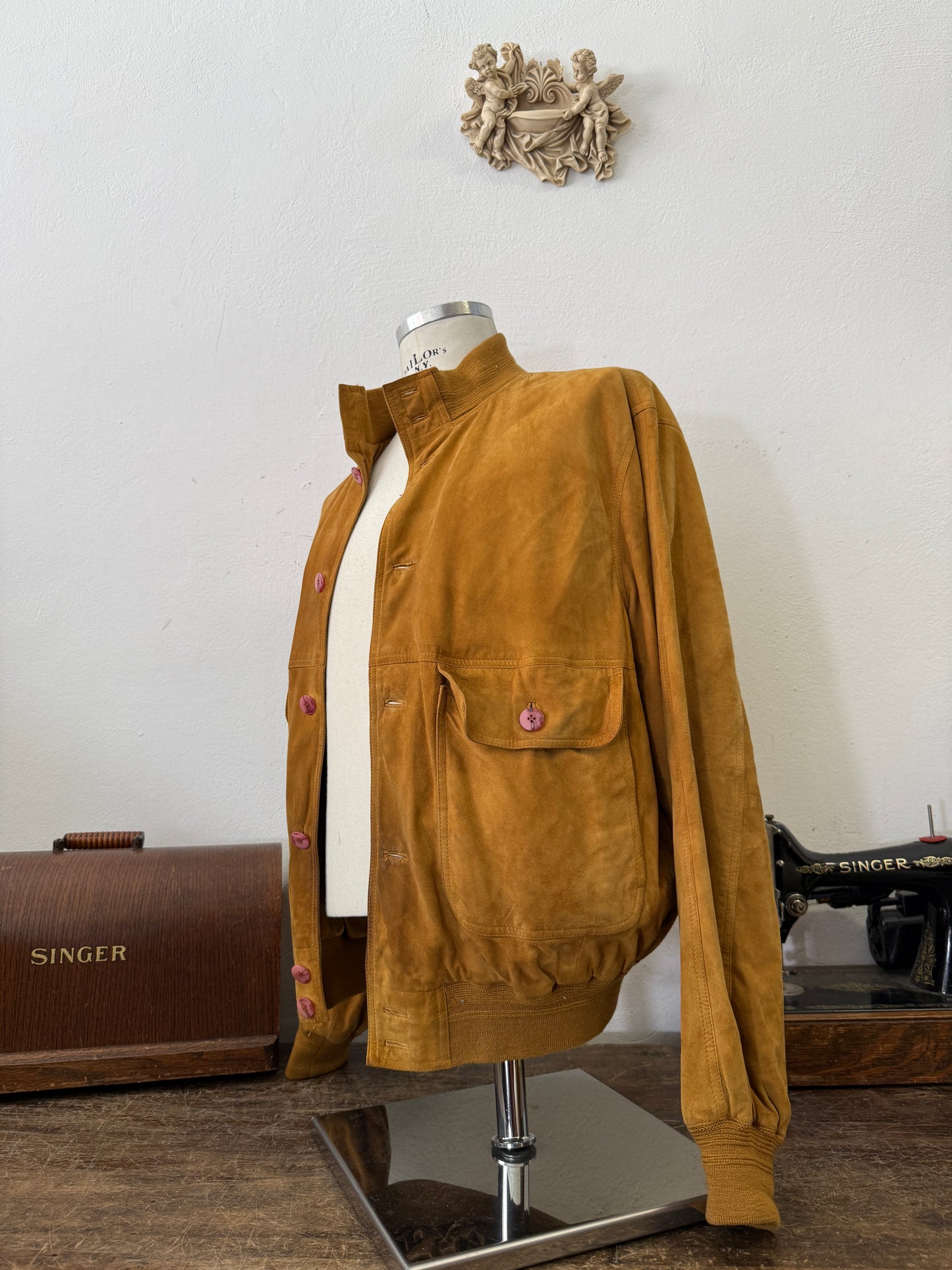 Vintage Suede Jacket “L”