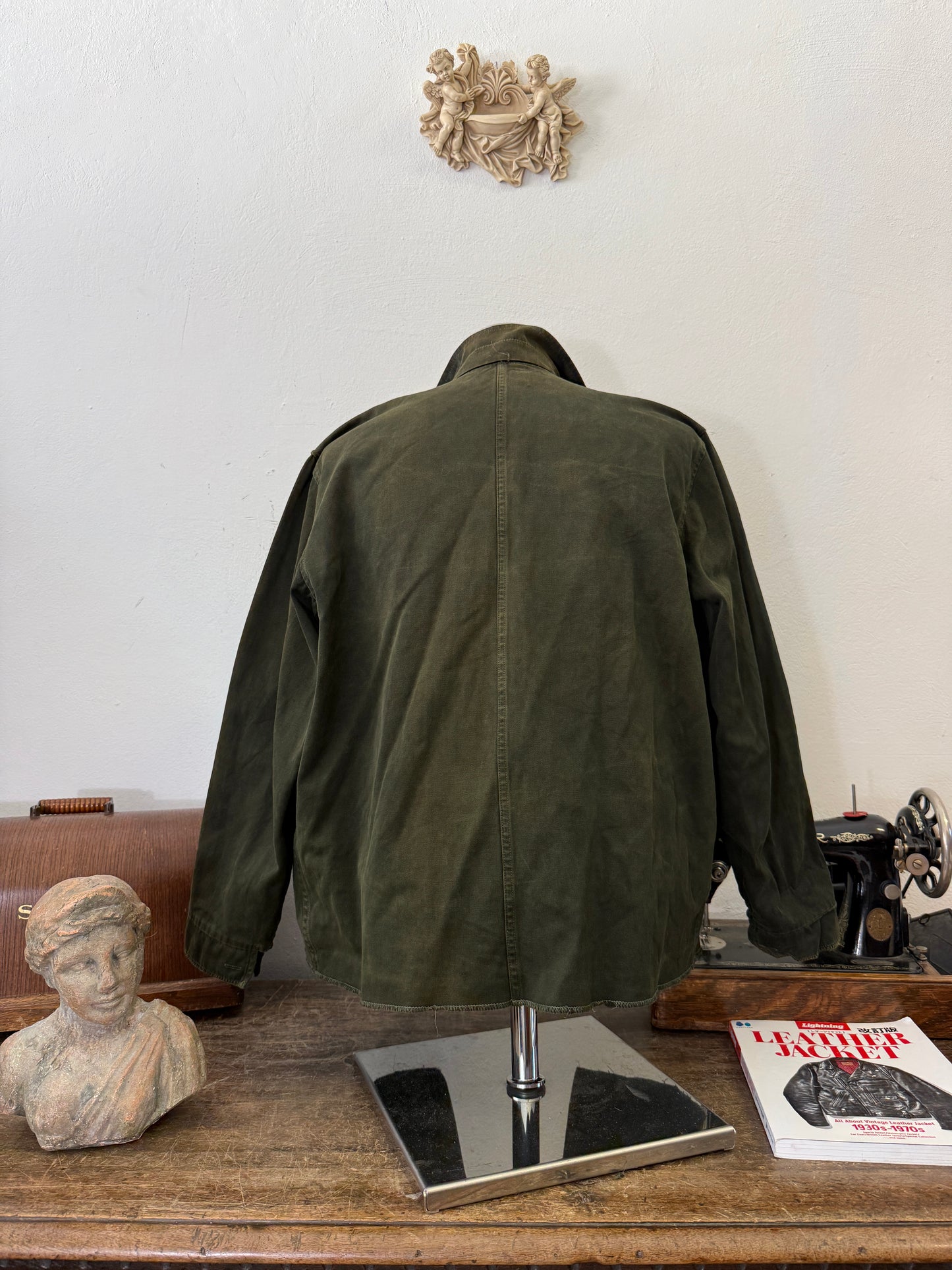 Vintage 80’s Faded Hungarian Army Shirt “L”