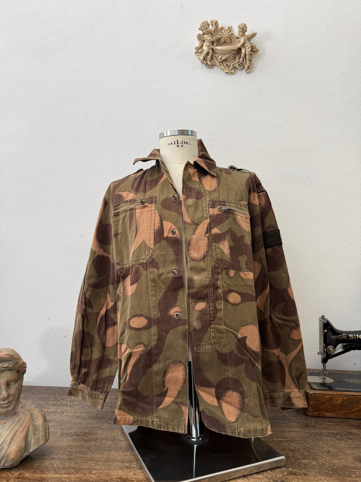 Vintage Hungarian Army Camo Jacket “M/L”
