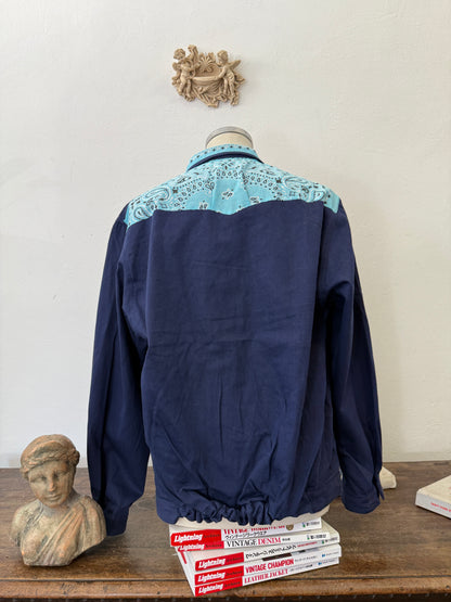 Vintage 90’s Bandana Workwear Jacket “XL”