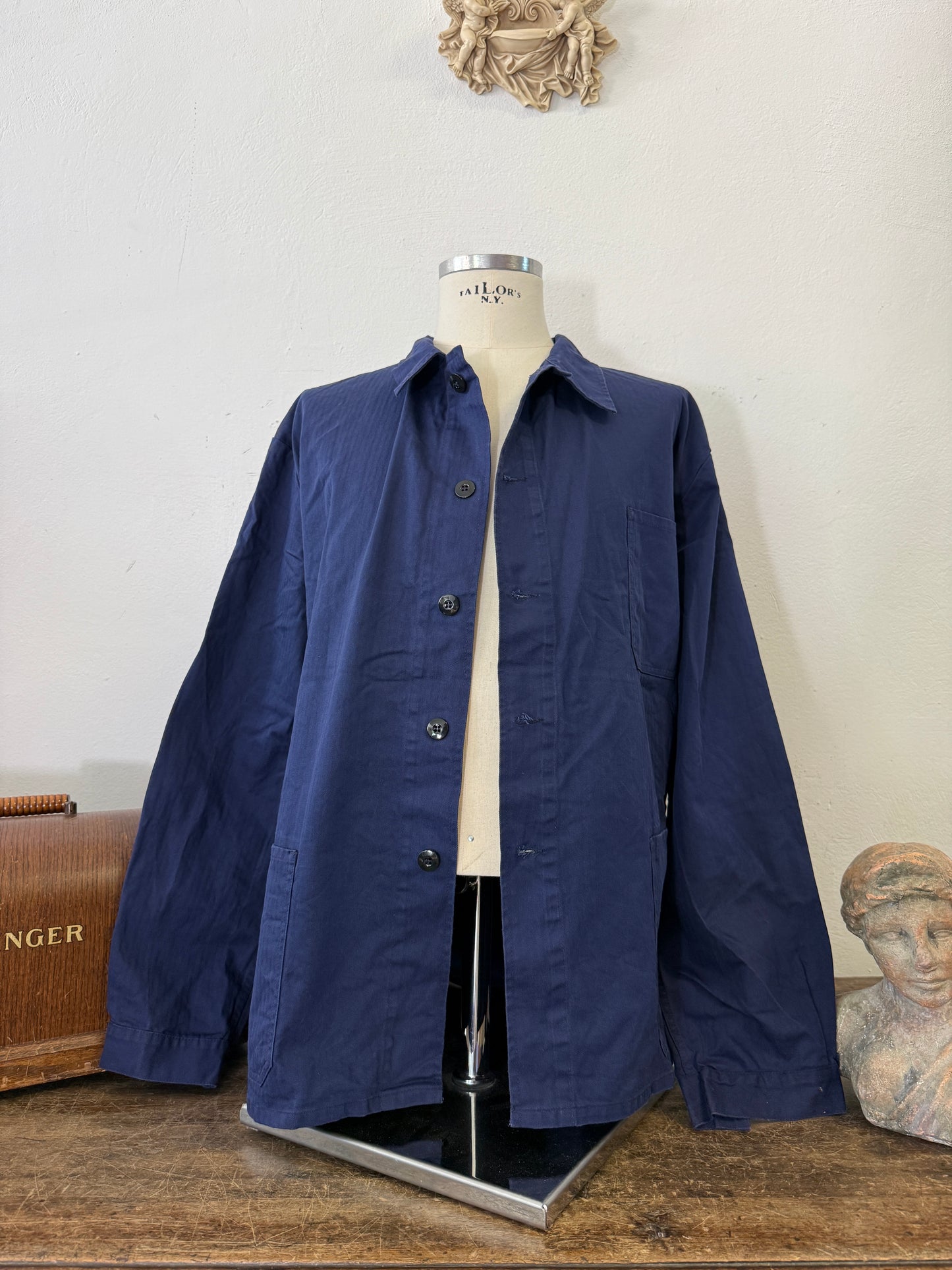 Vintage 90’s German Army Work Jacket HBT “XL”
