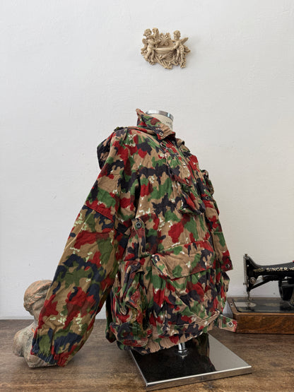 Vintage Swiss Army Camo Jacket M70 “L”