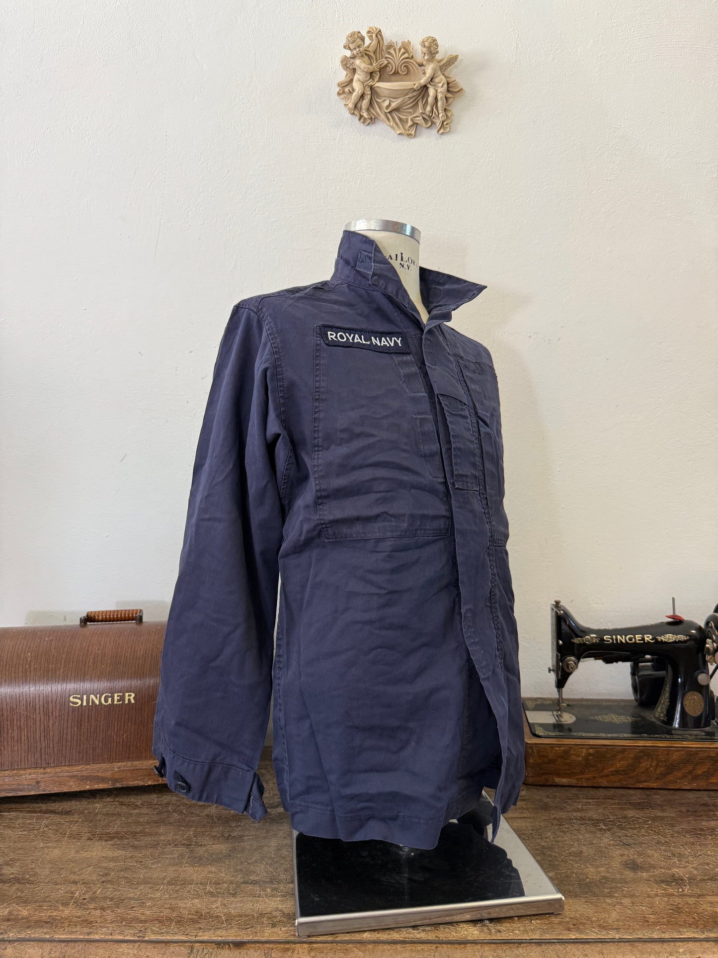 Vintage British Royal Navy Jacket “L”