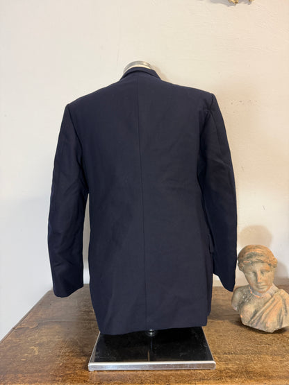 Vintage 90’s Italian Navy Double Breasted Jacket “M”