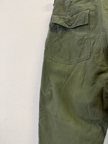 Vintage Og 107 Us Army Fatigue Pants “W29”