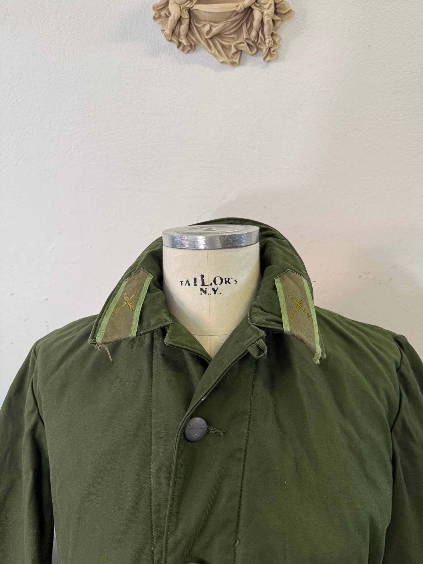 Vintage 60’s Swedish Army Jacket “M”