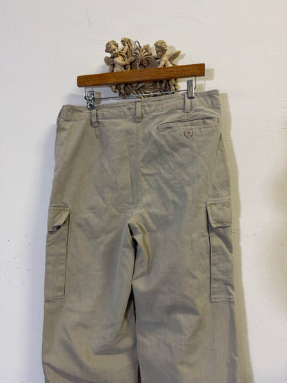 Vintage 80’s German Army Moleskin Cargo Pants “W35”