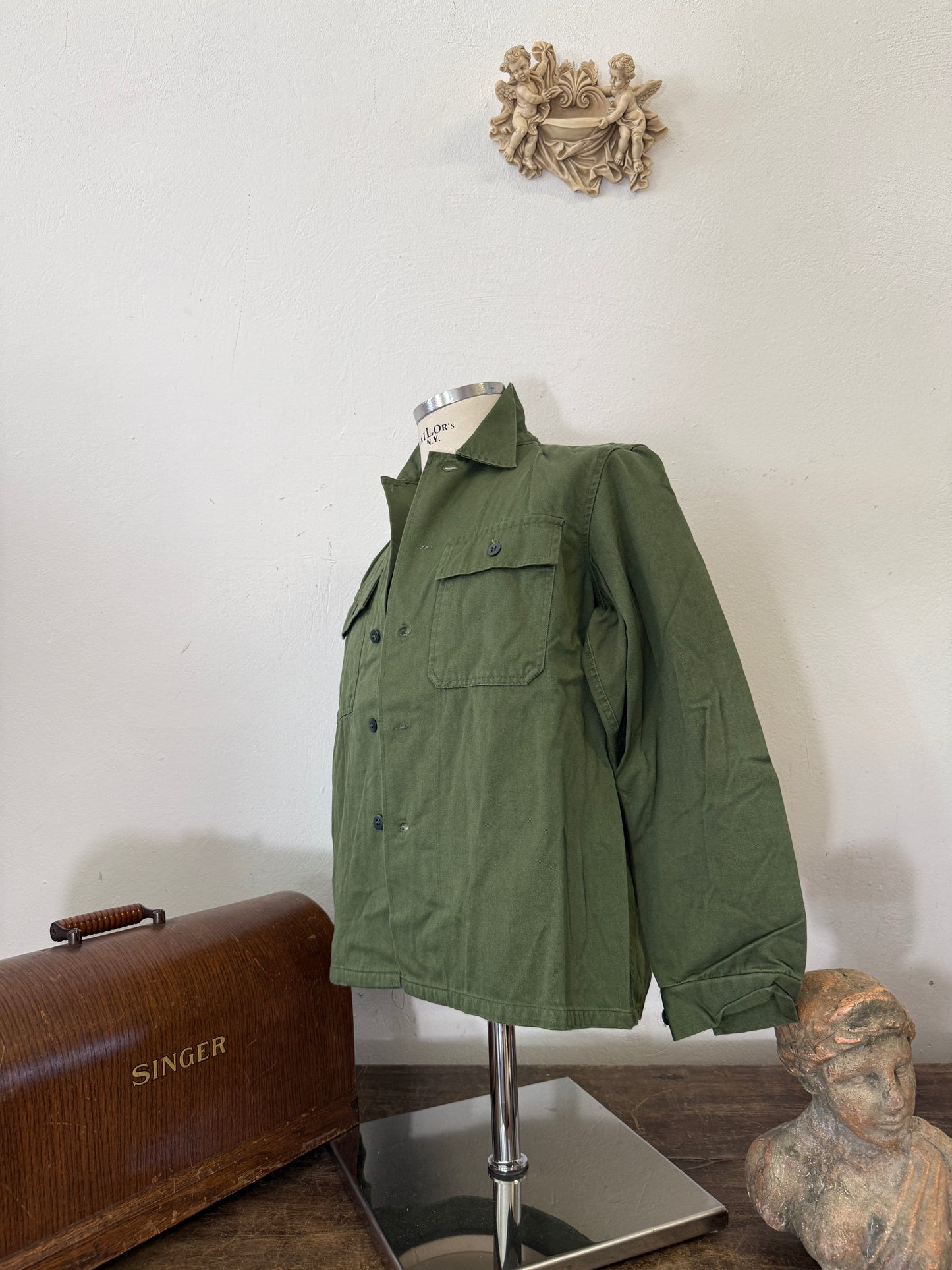 Vintage Spanish Army Shirt “S”