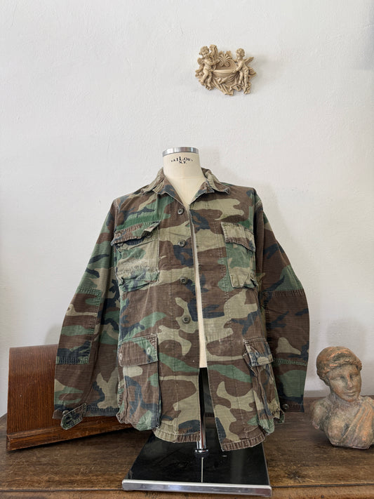 Vintage Ripstop Woodland Us Army Jacket “L”