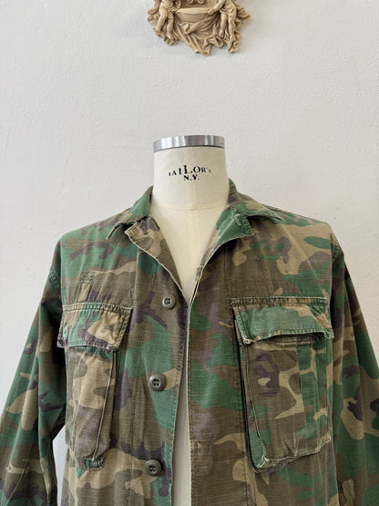 Vintage BDU Camo Jacket Ripstop “S”