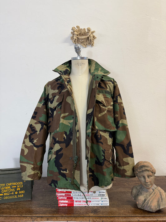Vintage Woodland Field Jacket M65 Us Army “M”