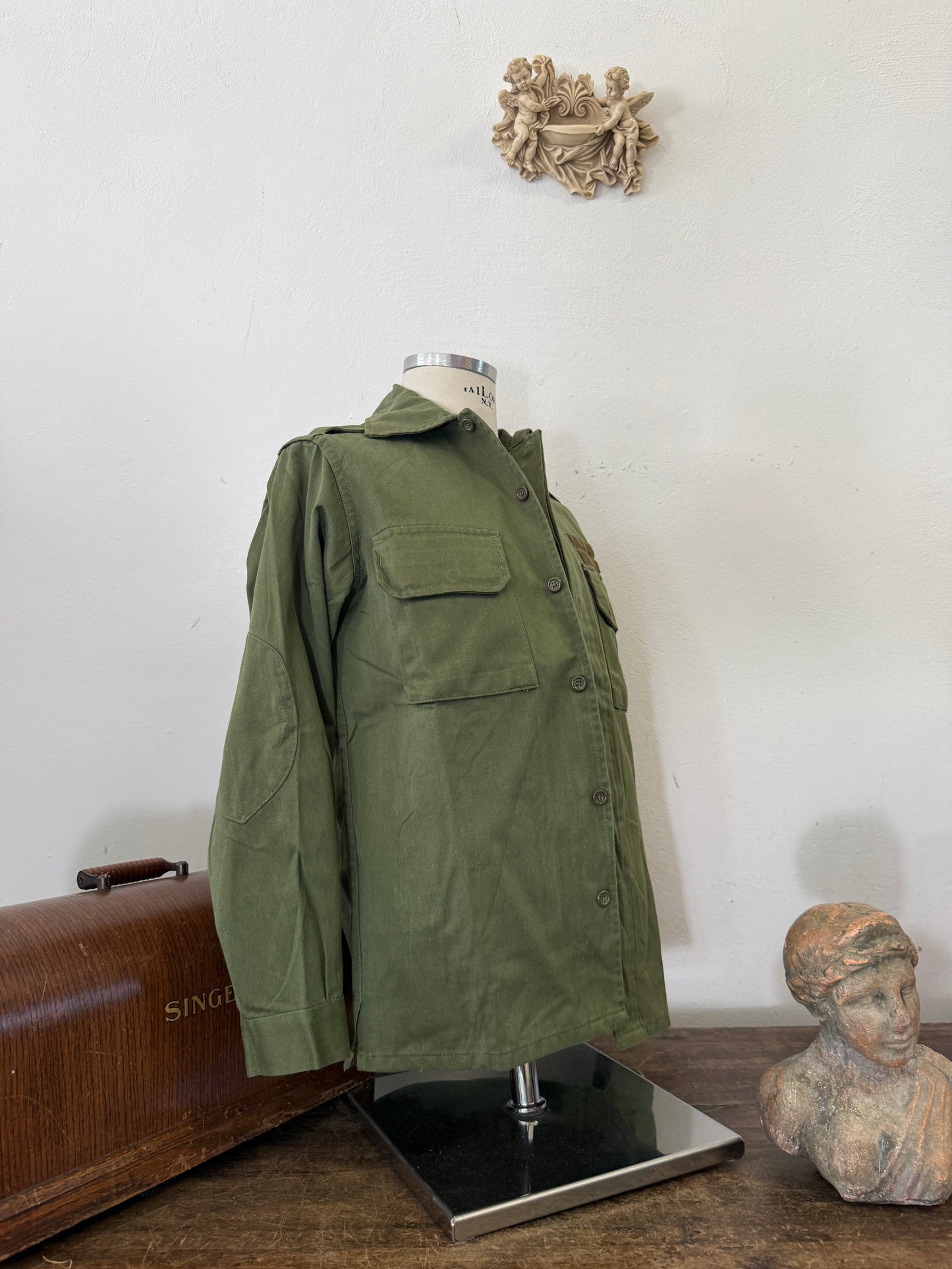 Vintage Spanish Army Shirt “M”