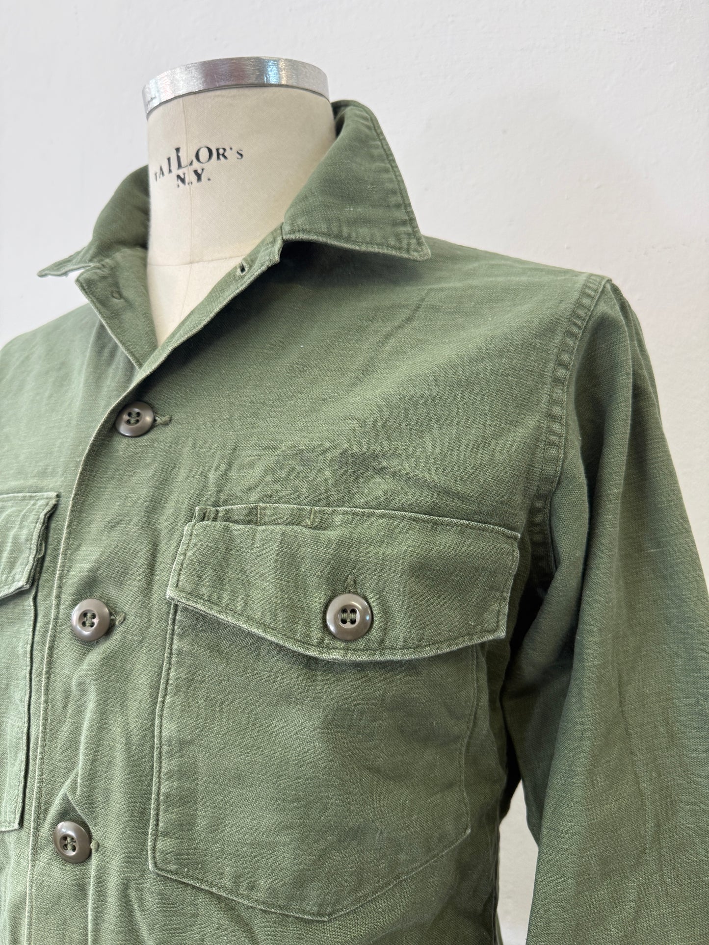 Vintage Og 107 Us Army Shirt “M”