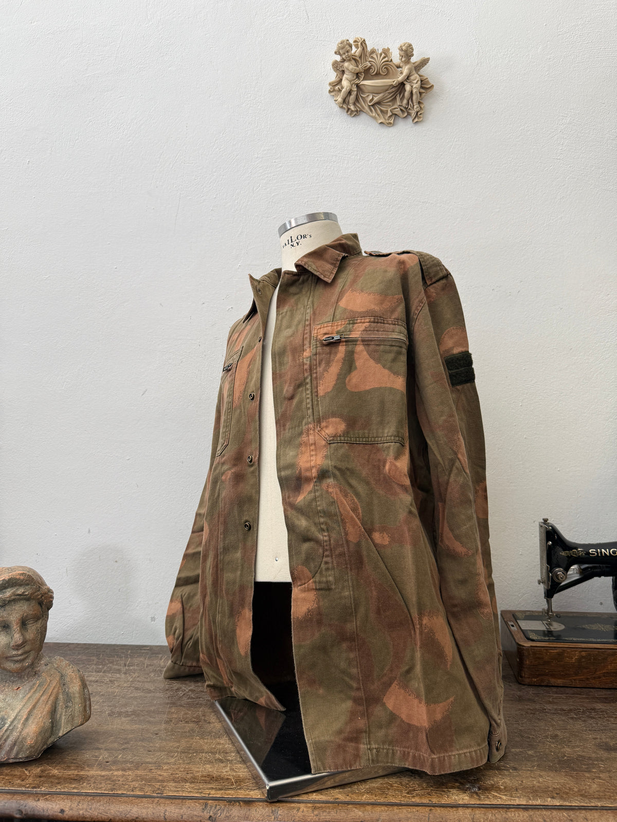 Vintage Hungarian Army Camo Jacket “XL”