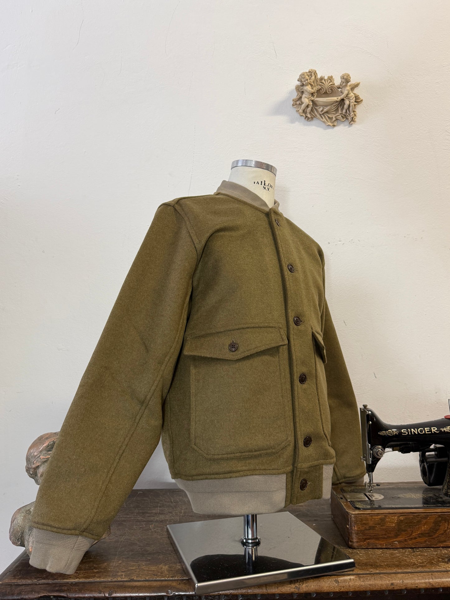 Chesapeake’s Bomber Jacket A1 Wool