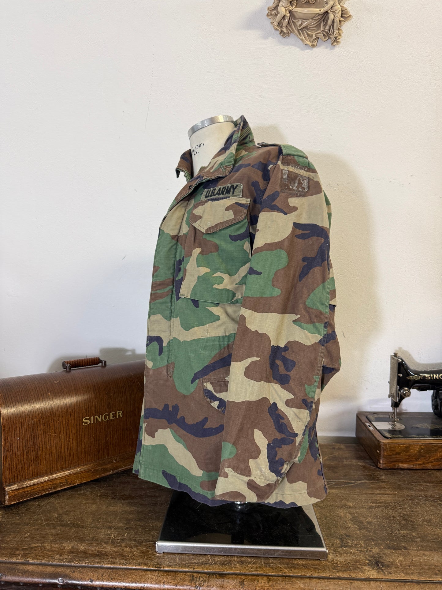 Vintage Woodland Field Jacket M65 Us Army “S/M”