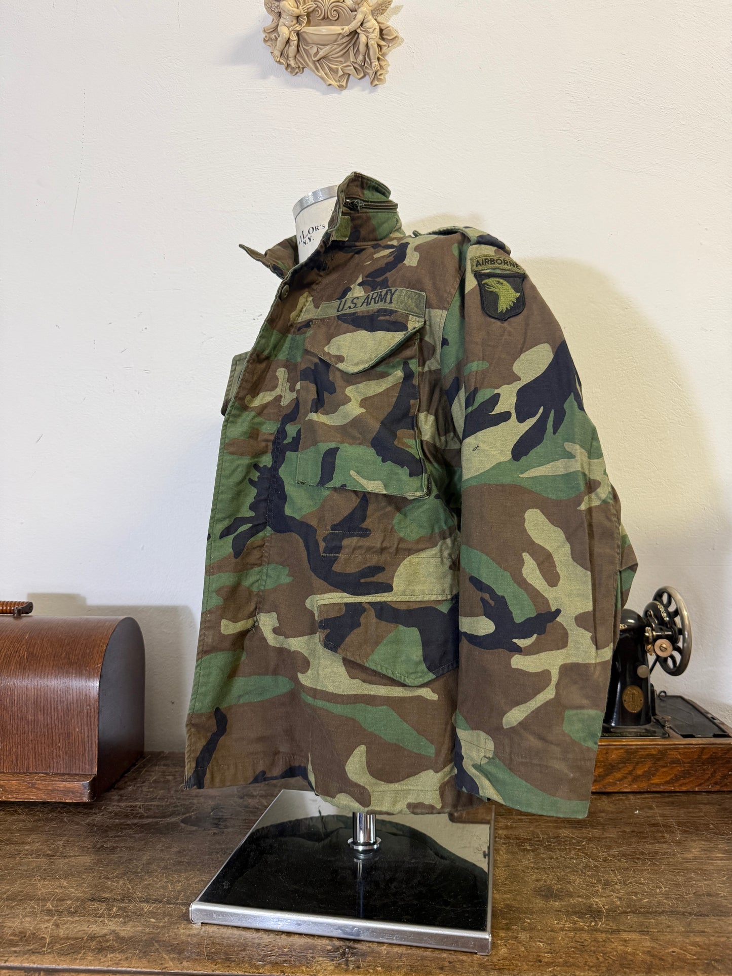 Vintage Woodland Field Jacket M65 Us Army “S”
