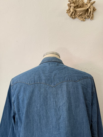 Vintage Wrangler Denim Shirt “XL”