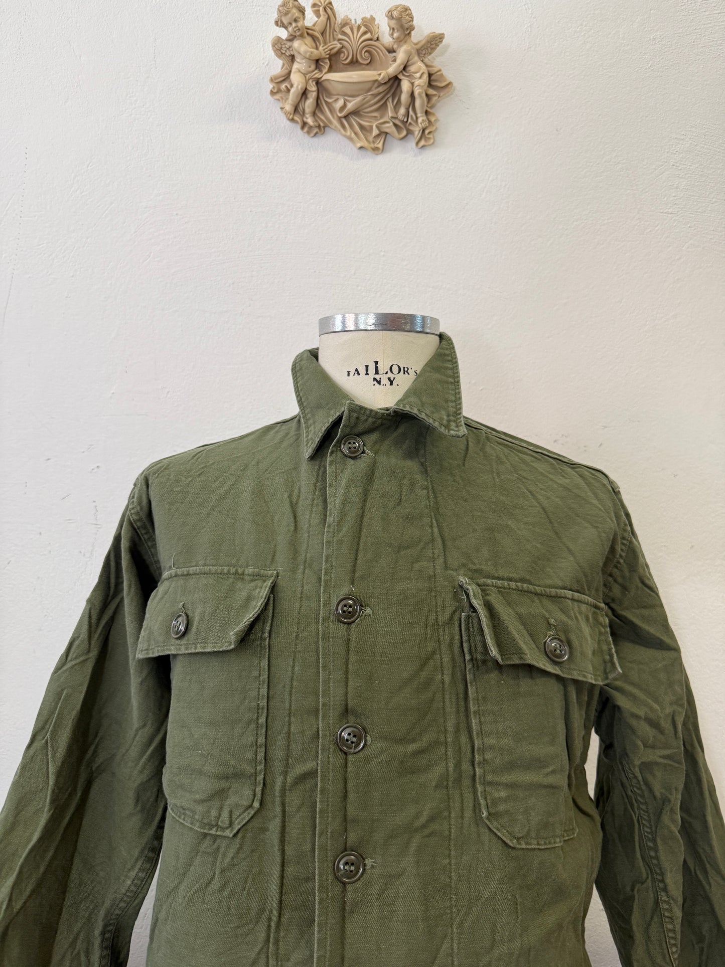 Vintage Og 107 Us Army Shirt “M”