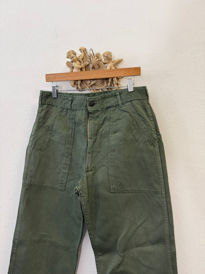 Vintage Og 107 Us Army Fatigue Pants “W32”