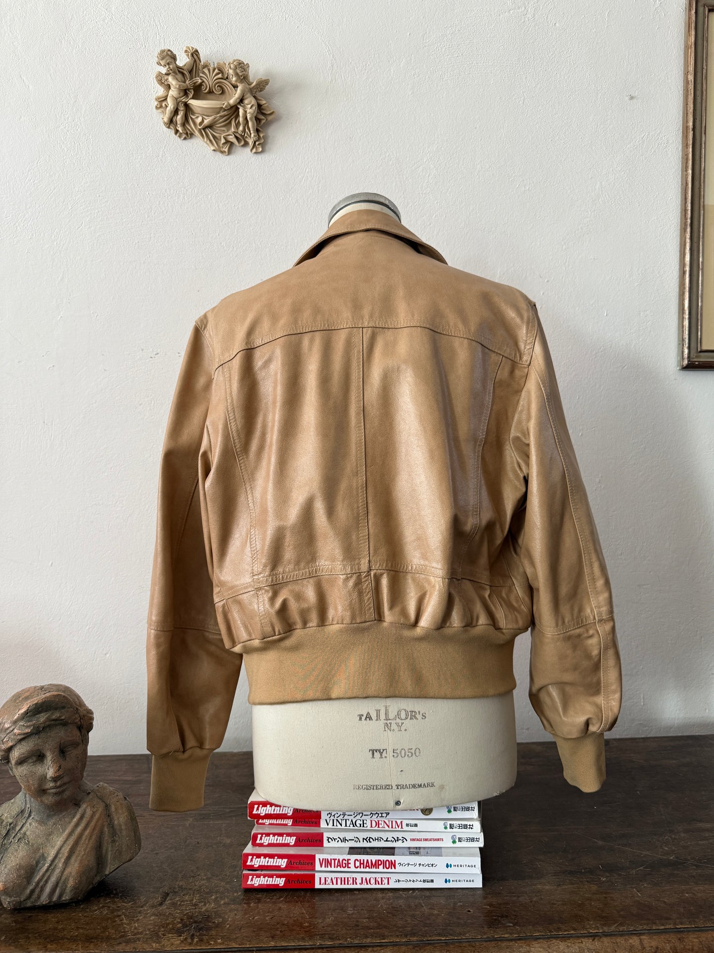 Vintage Leather Jacket “M”
