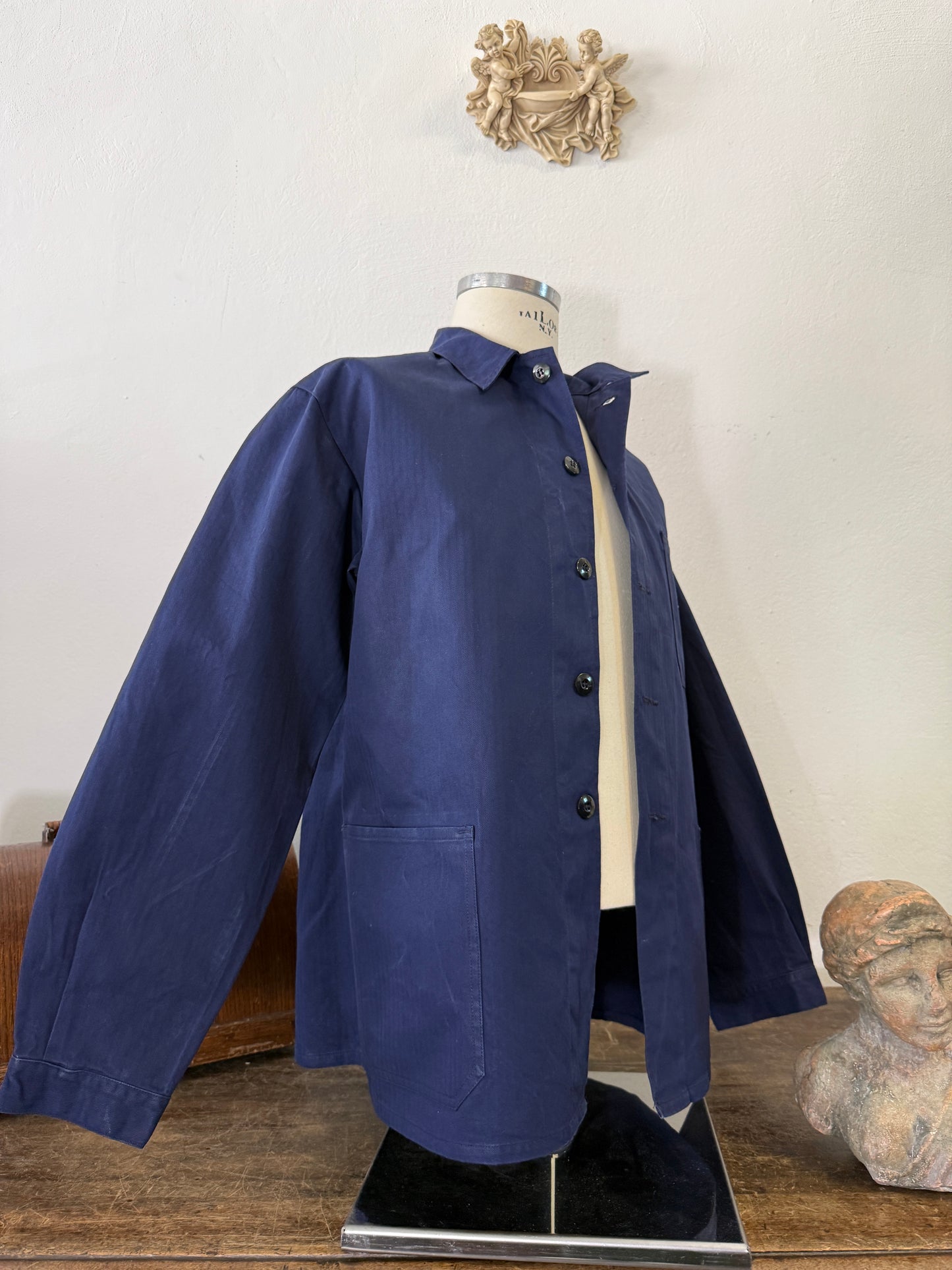Vintage 90’s German Army Work Jacket HBT “L”