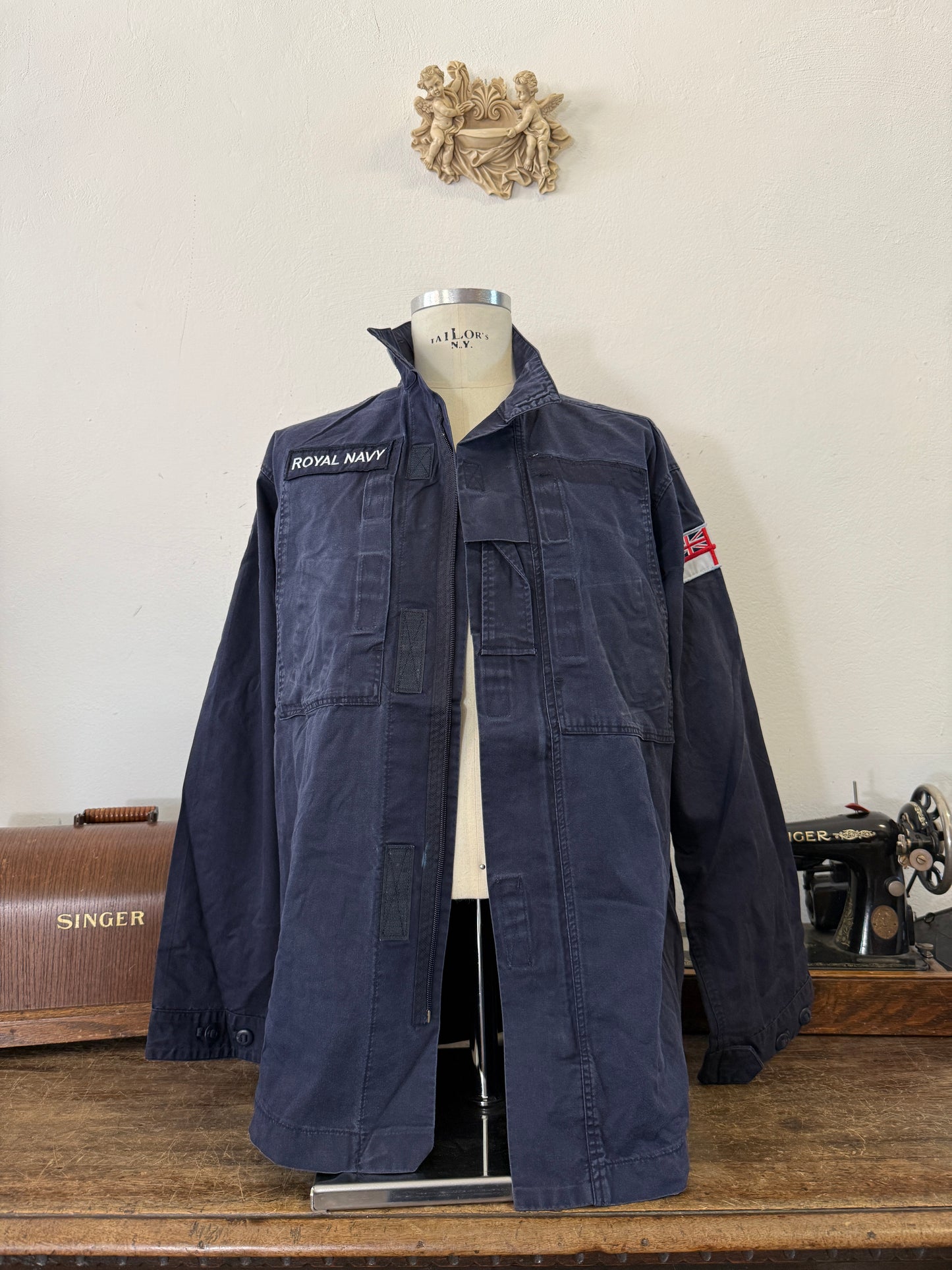 Vintage British Royal Navy Jacket “XL”