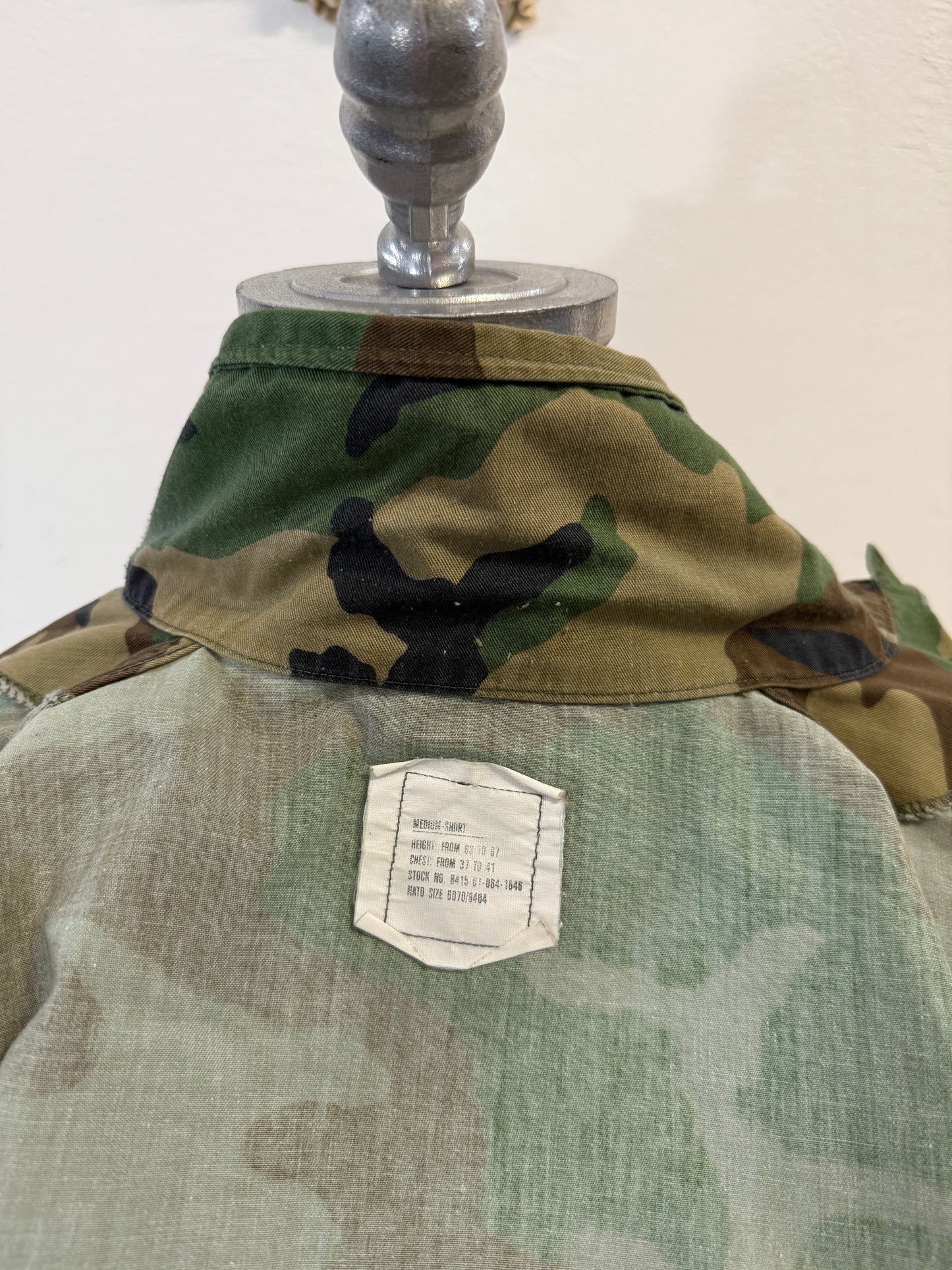 Vintage Woodland Jacket Us Army “M”