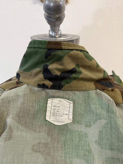 Vintage Woodland Jacket Us Army “M”