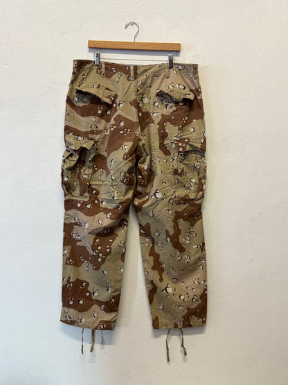 Vintage Desert Chocolate Cargo Pants Us Army “W38”