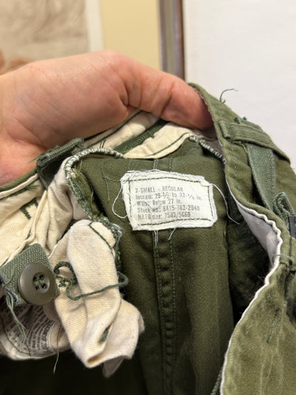 Vintage Cargo Pants M65 Us Army “W28”