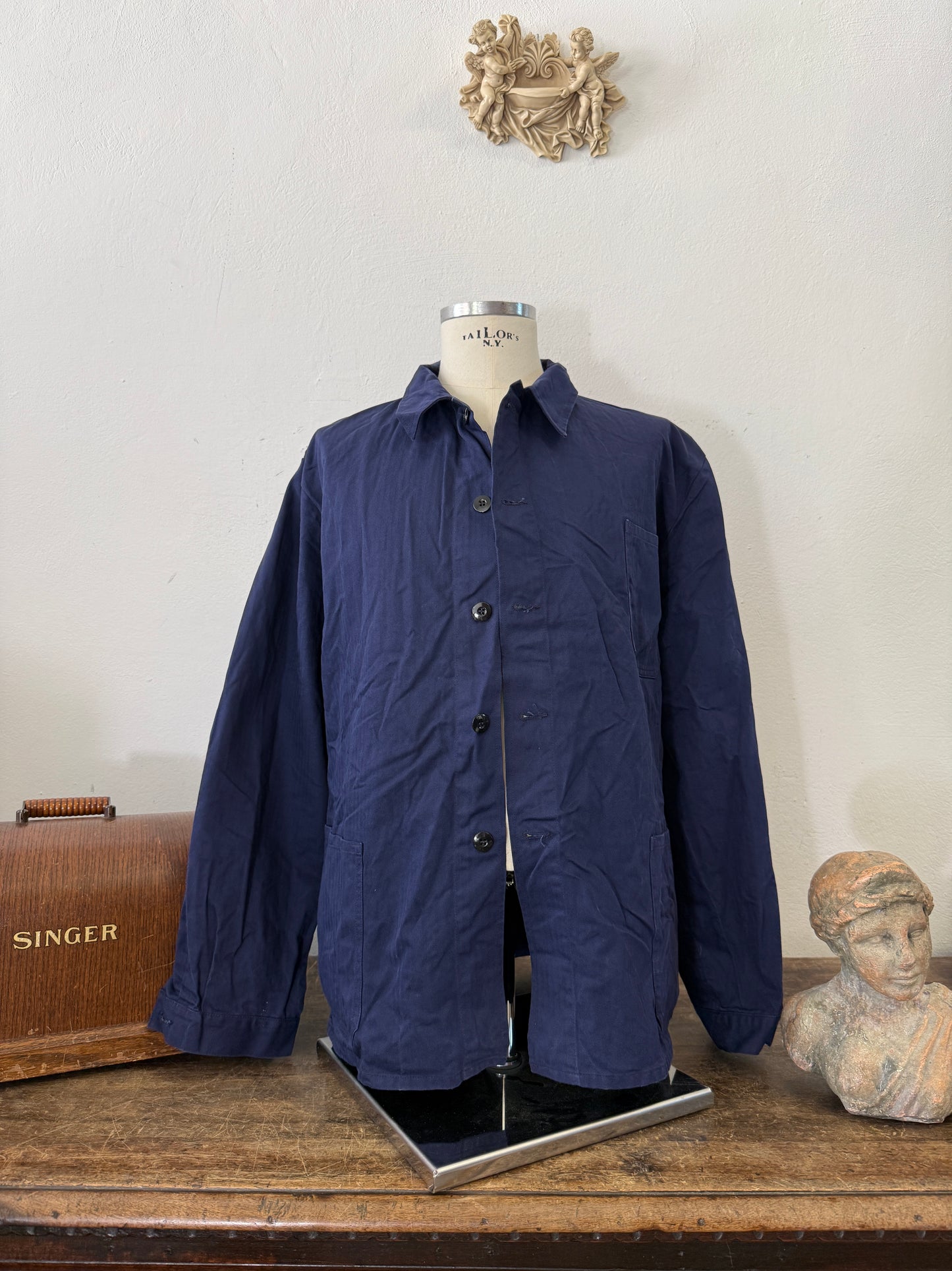 Vintage 90’s German Army Work Jacket HBT “XL”