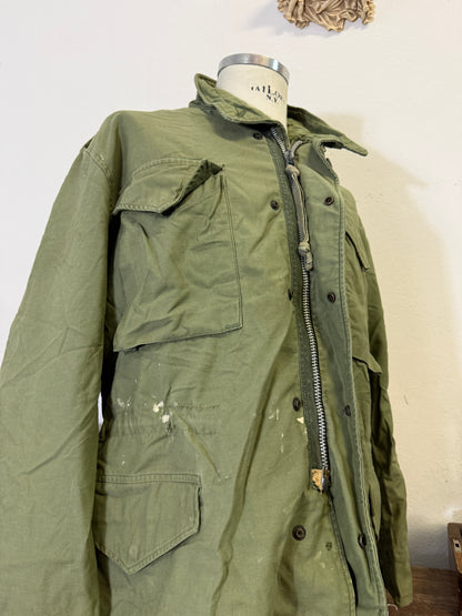 Vintage Field Jacket M65 Us Army “L”