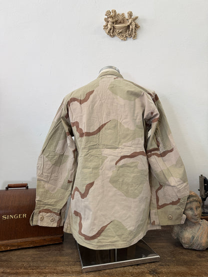 Vintage BDU Camo Jacket Ripstop US Army – L