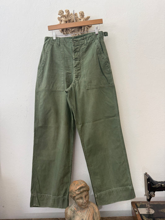 Vintage Og 107 Us Army Fatigue Pants “W31”