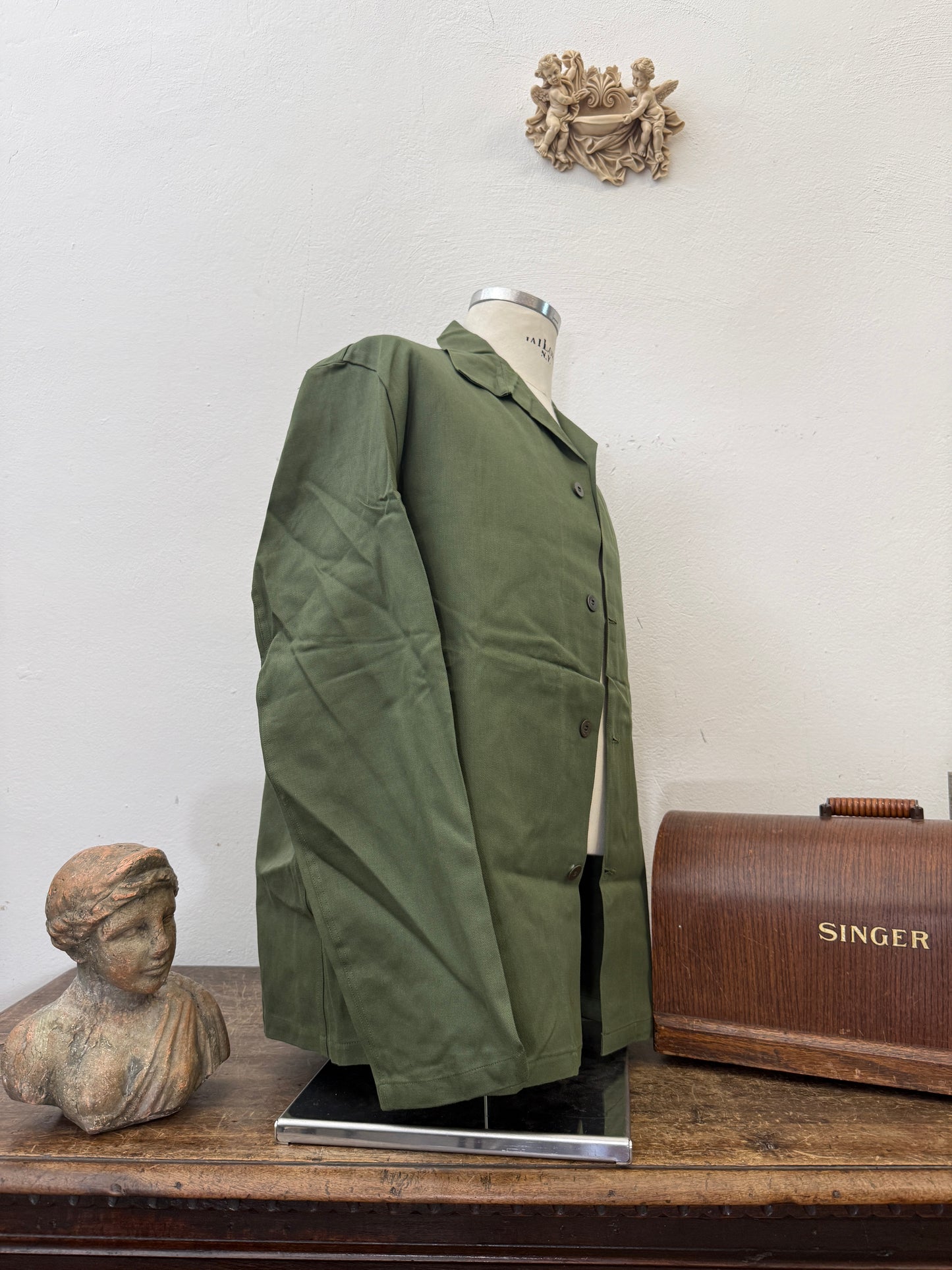 Vintage Swedish Army Work Jacket “XL”