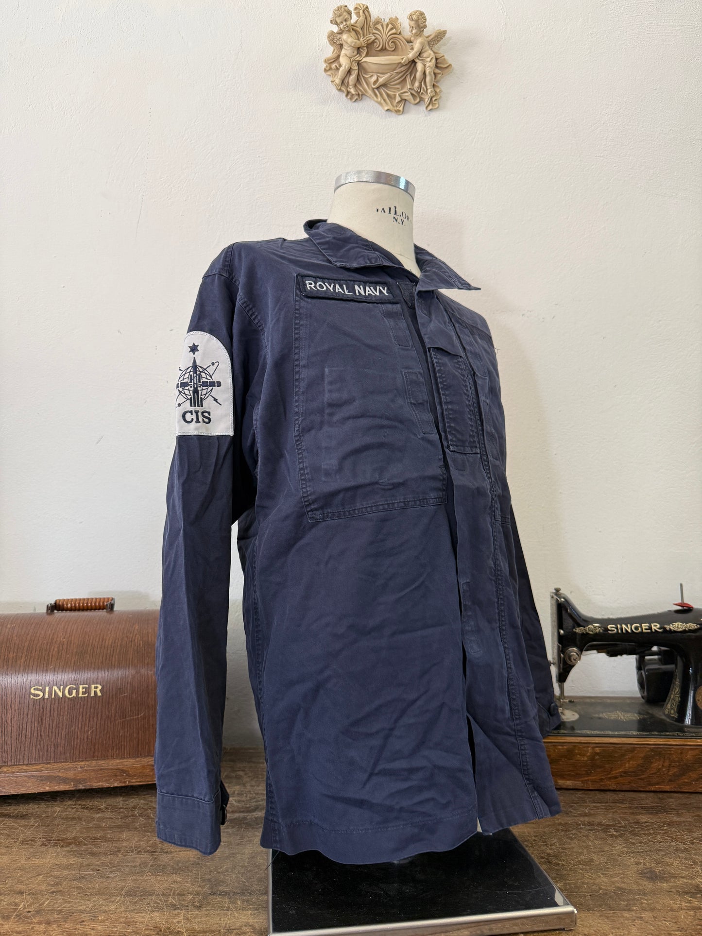 Vintage British Royal Navy Jacket “L”