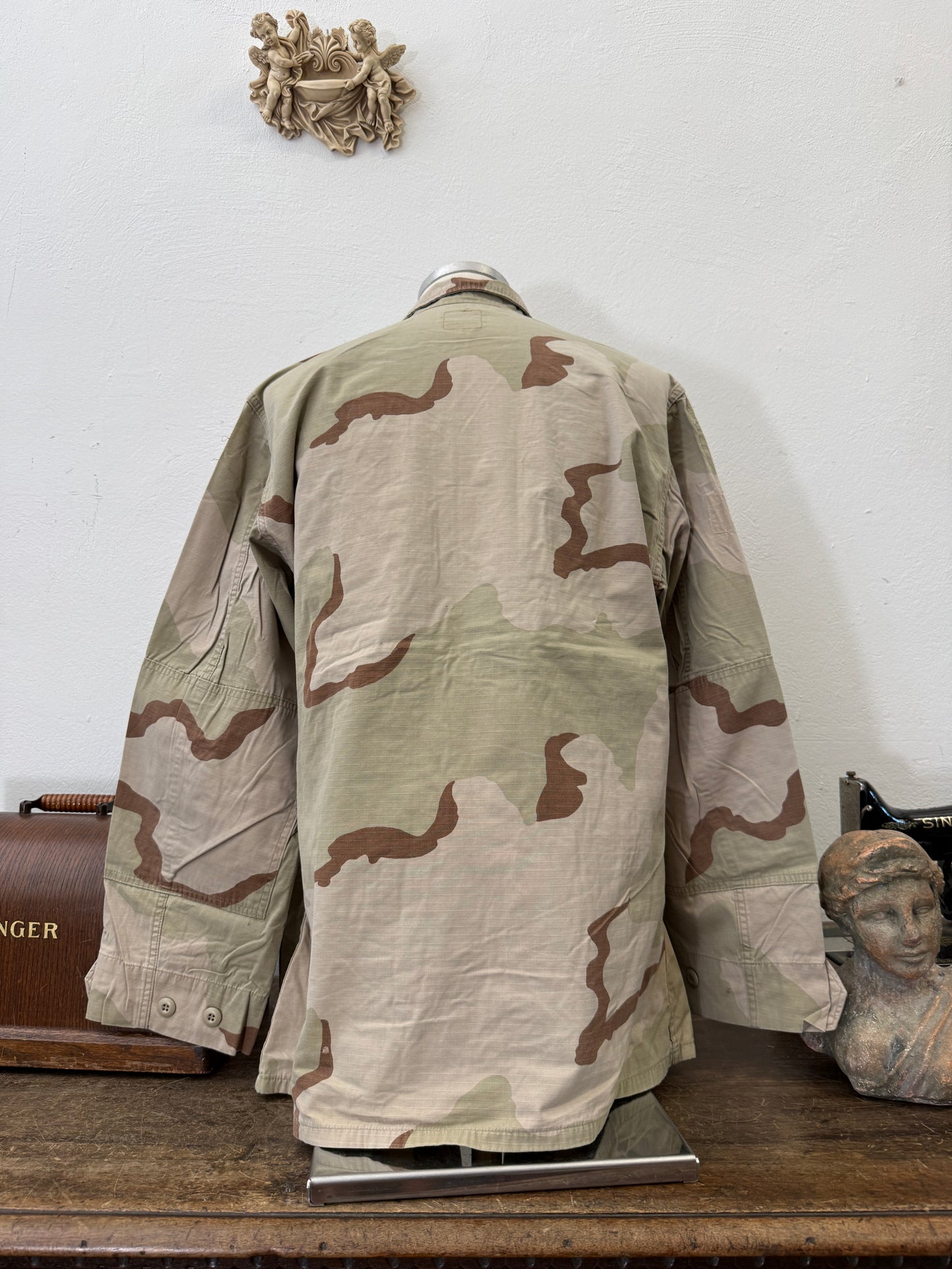 Vintage BDU Camo Jacket Ripstop US Army – XL