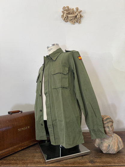 Vintage Spanish Army Shirt “M/L”