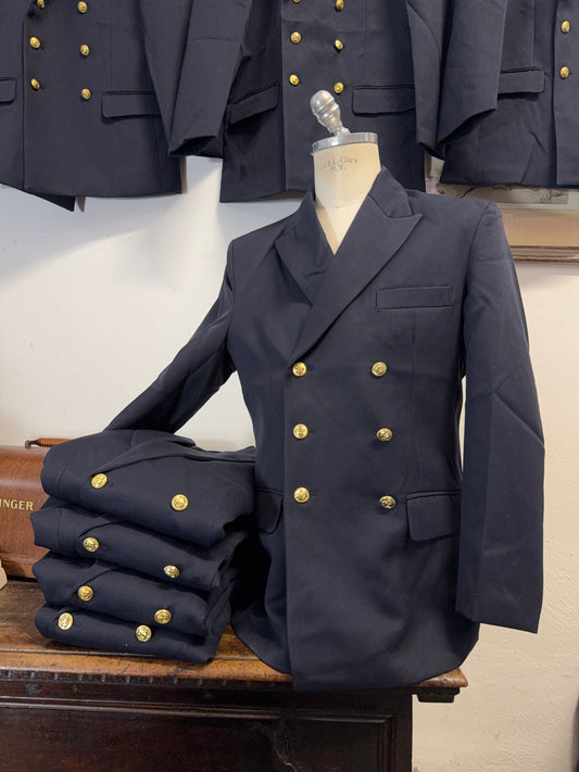Double Breasted Navy Jacket