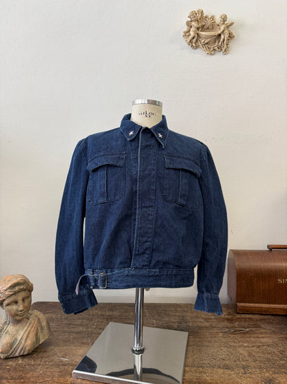 Vintage 90’s Italian Navy Jacket “M”
